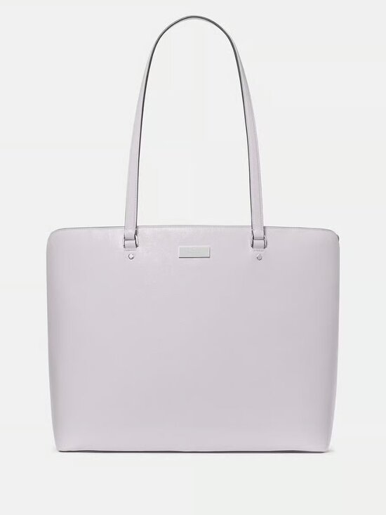 kate spade Handbags - NWT Kate Spade Bridget Crinkle Patent Large Tote w Dustbag in Lilac - MSRP $399